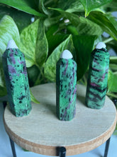 Load image into Gallery viewer, Ruby in Zoisite Tower – The Stone of Passion, Growth & Life-Force Energy