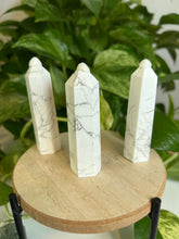 Load image into Gallery viewer, Howlite Worry stone — Stone of Peace & Patience