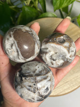 Load image into Gallery viewer, Sphalerite Sphere— Stone of Empowerment & Discernment