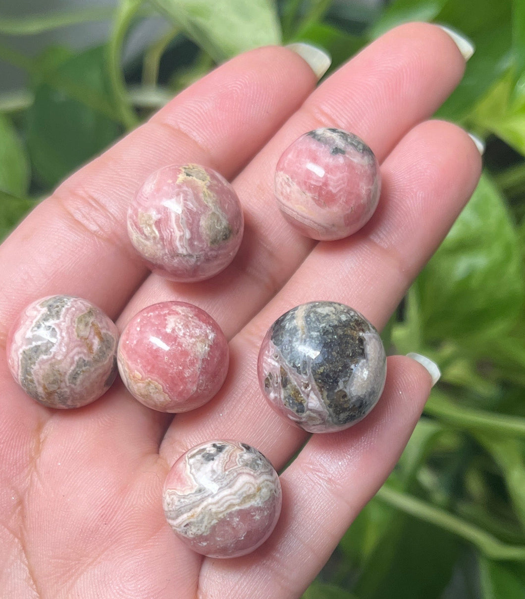 Rhodochrosite  Sphere— Stone of Love & Emotional Renewal