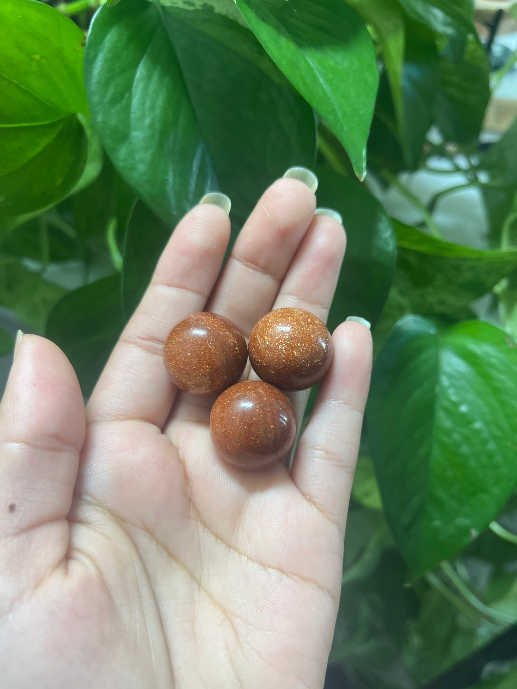 Goldstone Sphere – Stone of Ambition & Confidence