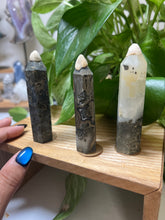 Load image into Gallery viewer, Pyrite in Agate – The Stone of Protection, Strength &amp; Grounded Success
