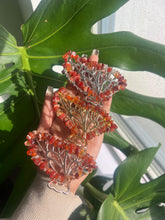 Load image into Gallery viewer, Crystal Butterfly Hair Claw
