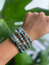 Load image into Gallery viewer, Moss Agate Bracelet 6mm

