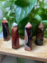 Load image into Gallery viewer, Sardonyx Tower — Stone of Strength &amp; Protection
