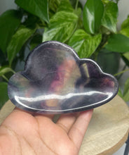 Load image into Gallery viewer, Fluorite cloud bowl — Stone of Focus &amp; Flow
