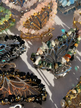 Load image into Gallery viewer, Crystal Butterfly Hair Claw

