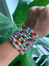 Load image into Gallery viewer, Multi Gemstone Bracelet 4mm
