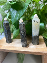 Load image into Gallery viewer, Pyrite in Agate – The Stone of Protection, Strength &amp; Grounded Success
