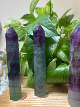 Load image into Gallery viewer, Fluorite Tower — Stone of Focus &amp; Flow
