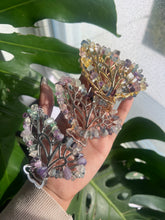Load image into Gallery viewer, Crystal Butterfly Hair Claw
