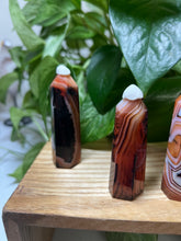 Load image into Gallery viewer, Sardonyx Tower — Stone of Strength &amp; Protection
