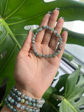 Load image into Gallery viewer, Moss Agate Bracelet 6mm
