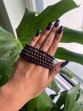 Load image into Gallery viewer, Garnet Bracelet 6mm
