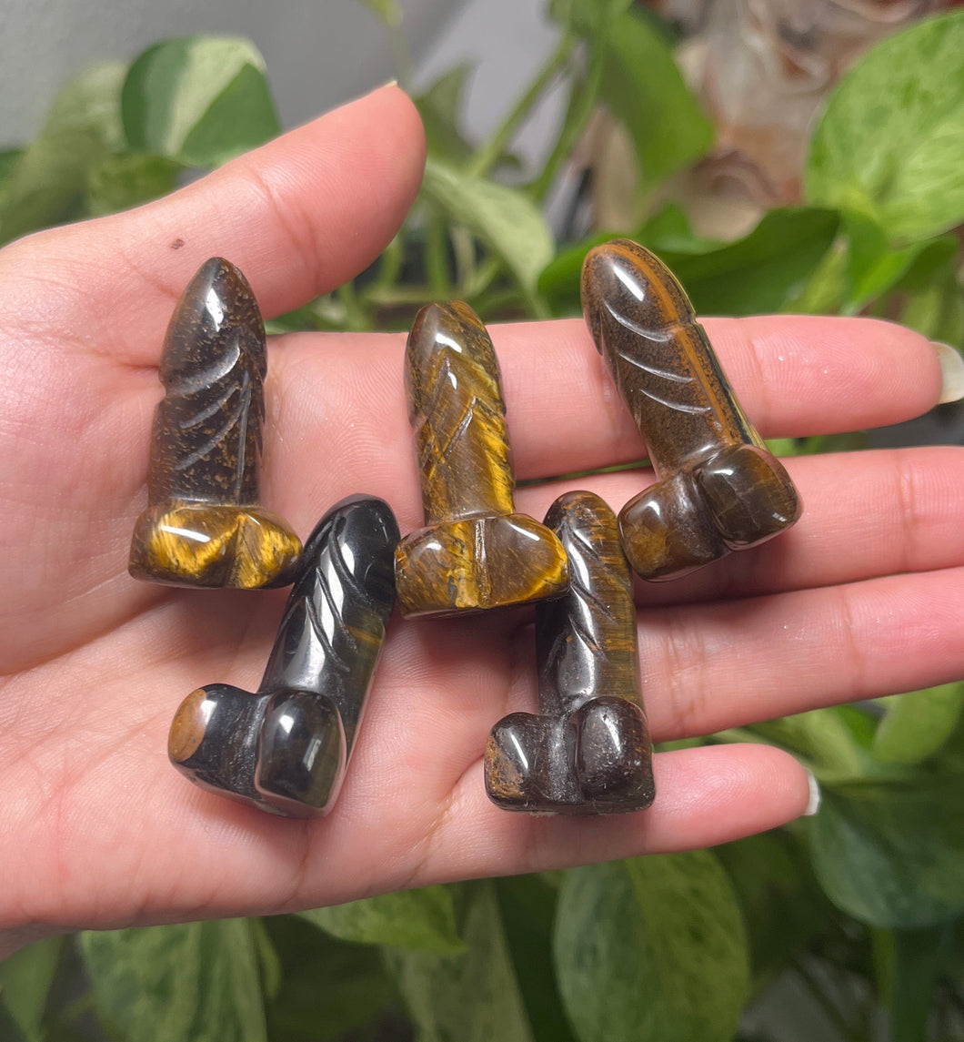 Tiger’s Eye Penis— Stone of Courage & Confidence