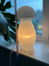 Load image into Gallery viewer, Satin Spar (Selenite) Mushroom Lamp

