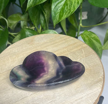 Load image into Gallery viewer, Fluorite cloud bowl — Stone of Focus &amp; Flow
