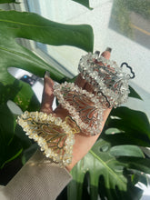 Load image into Gallery viewer, Crystal Butterfly Hair Claw
