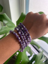 Load image into Gallery viewer, Amethyst Bracelet 6mm
