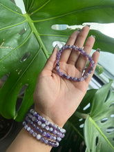 Load image into Gallery viewer, Amethyst Bracelet 6mm
