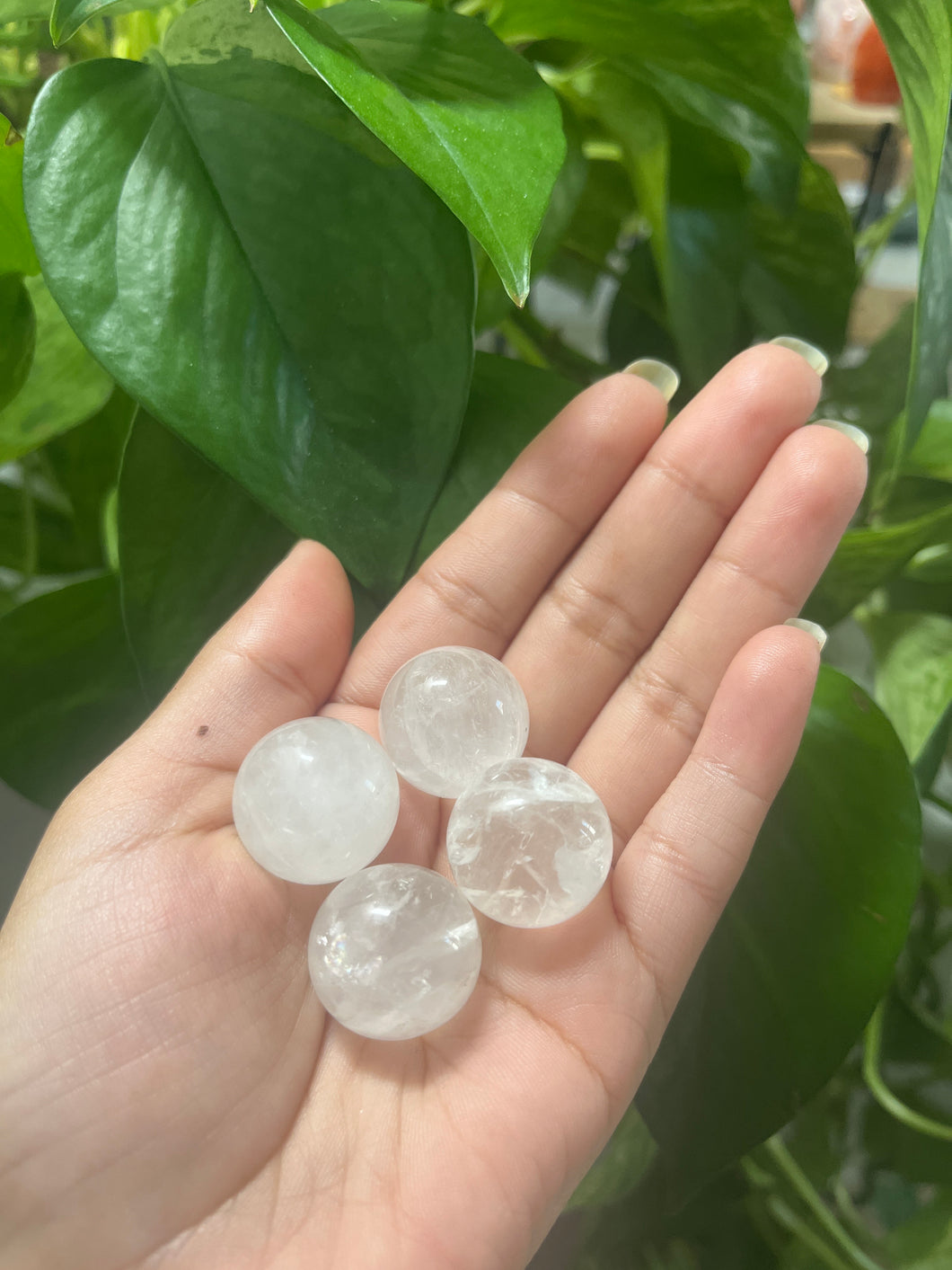 Clear Quartz Sphere — Stone of Clarity & Amplification