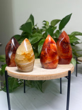 Load image into Gallery viewer, Carnelian flame — Stone of Confidence &amp; Creativity
