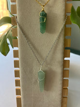 Load image into Gallery viewer, Green Aventurine Handwired Necklace
