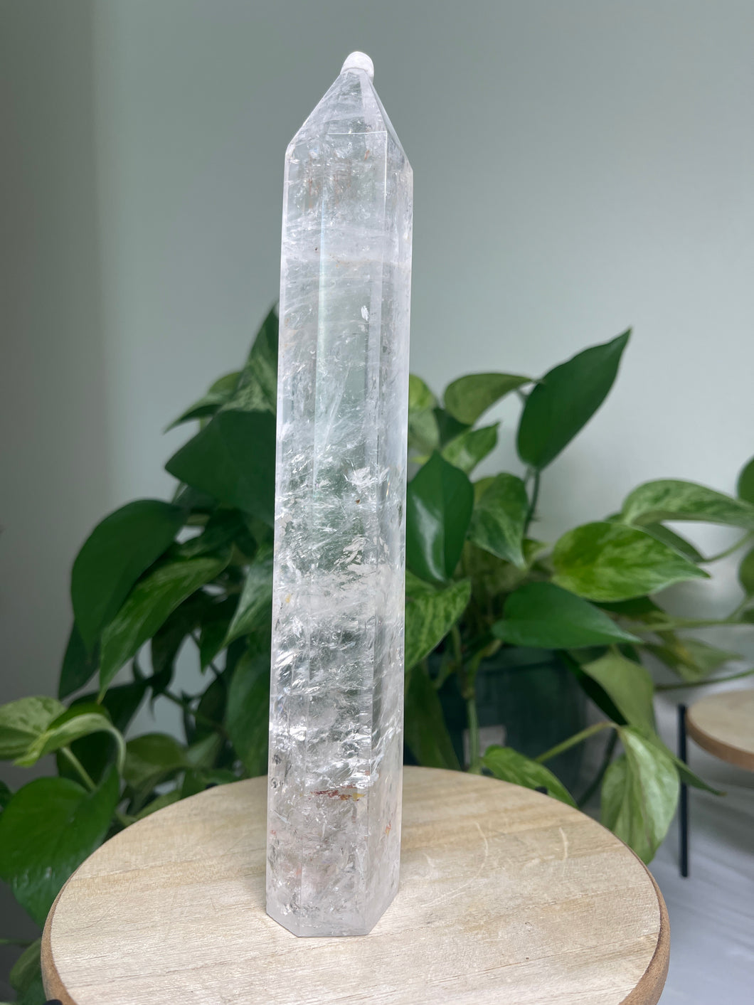 Clear Quartz tower— Stone of Clarity & Amplification