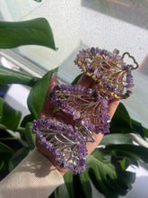 Load image into Gallery viewer, Crystal Butterfly Hair Claw
