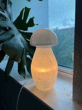 Load image into Gallery viewer, Satin Spar (Selenite) Mushroom Lamp
